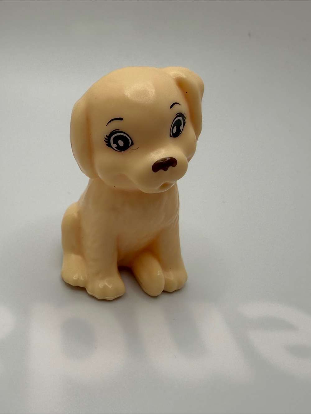 Barbie puppy dog sitting floppy ears figure toy